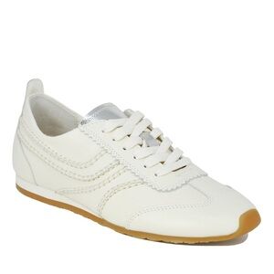 Dolce Vita ''Delany''
 White Leather Lace-Up Sneaker 7.5M NWT